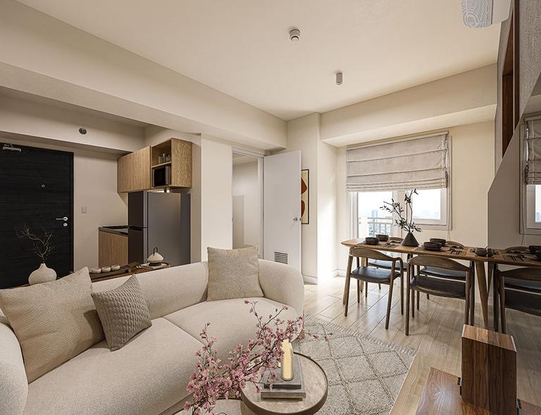 MAKATI SOUTHPOINT 1BR Living Dining