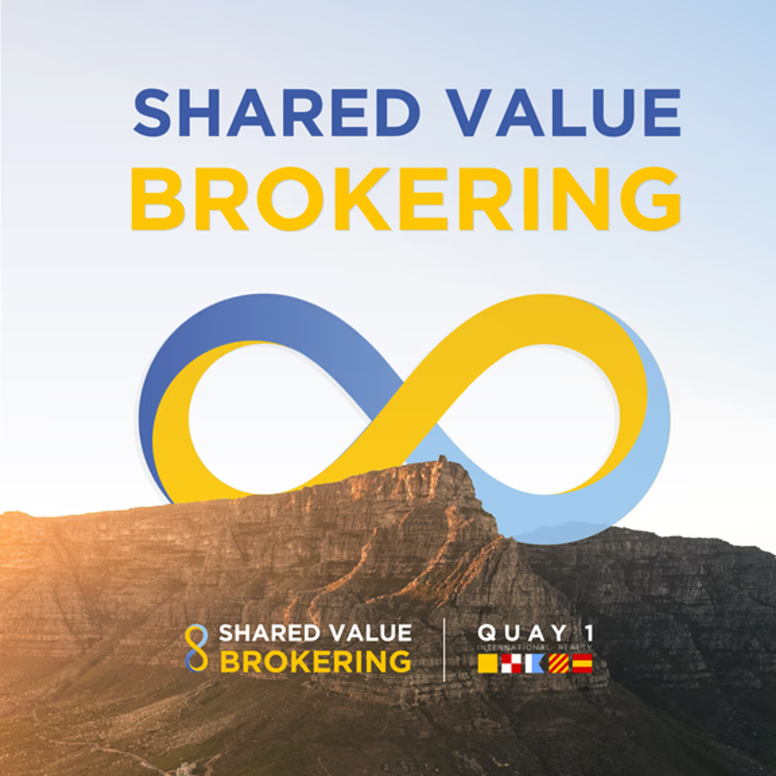 Shared Value Brokering - Get up to 75% off when selling with Quay 1!