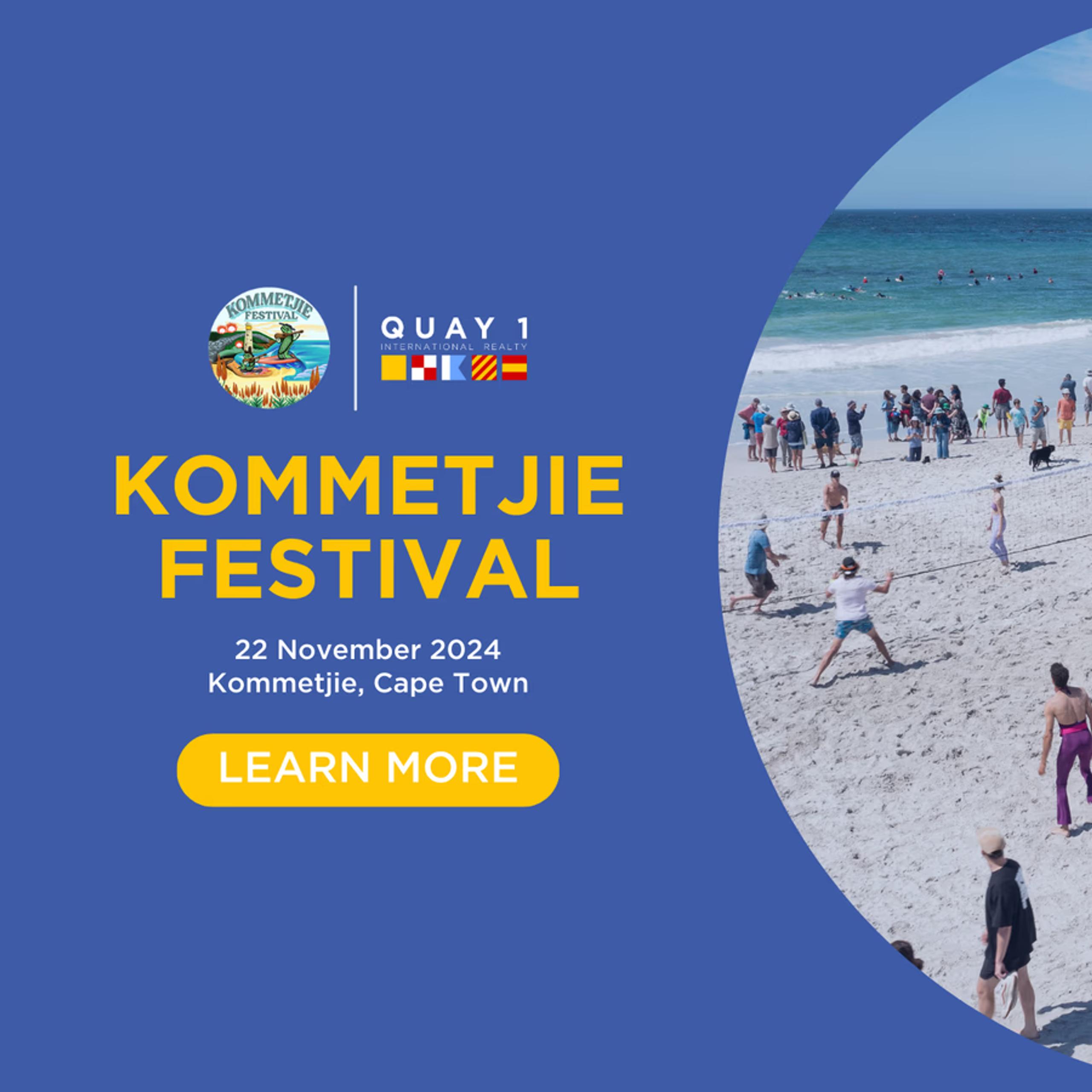 Join us at the Kommetjie Festival this Saturday! 🏖️