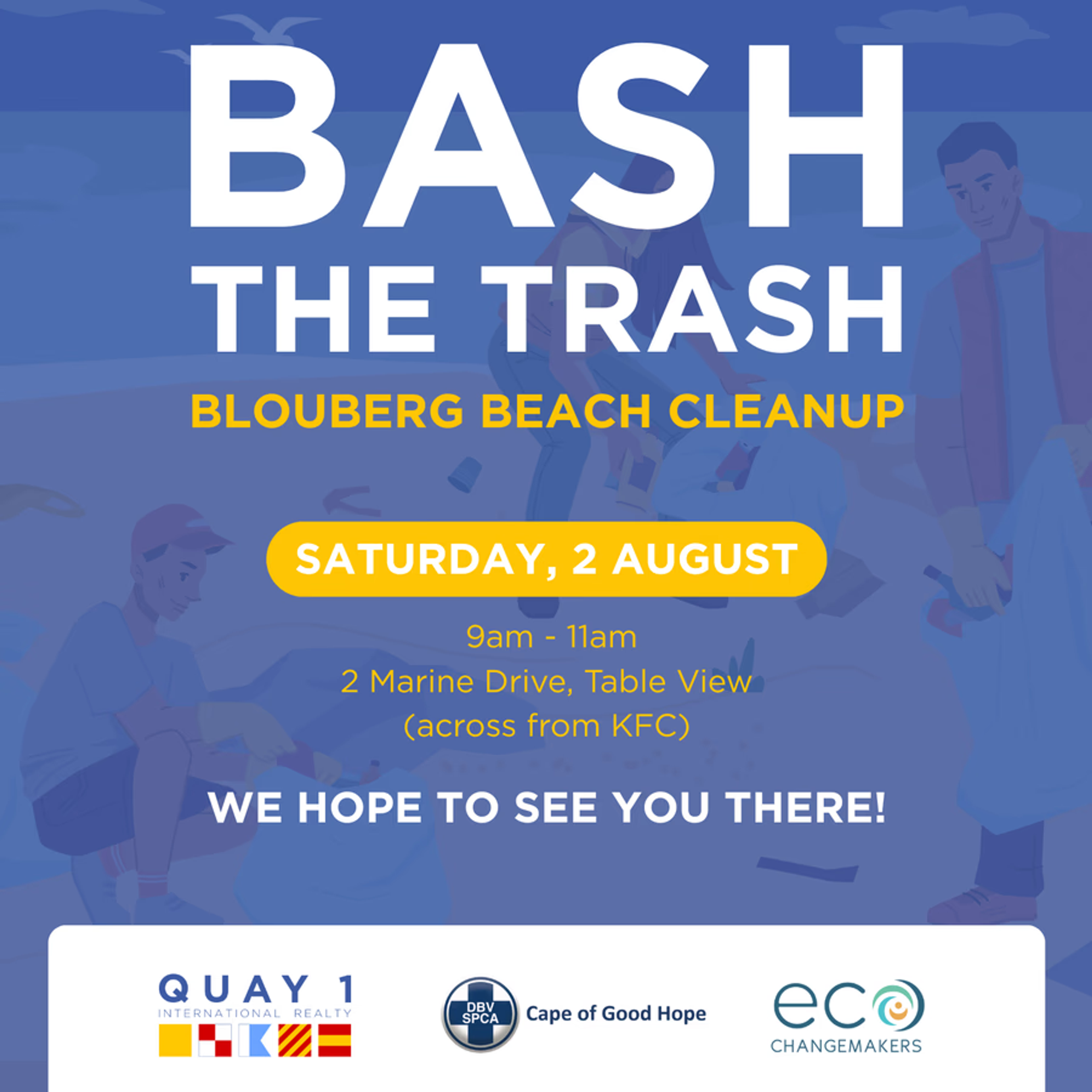 Join Us for "Bash the Trash" - A Community Beach Cleanup in Blouberg!