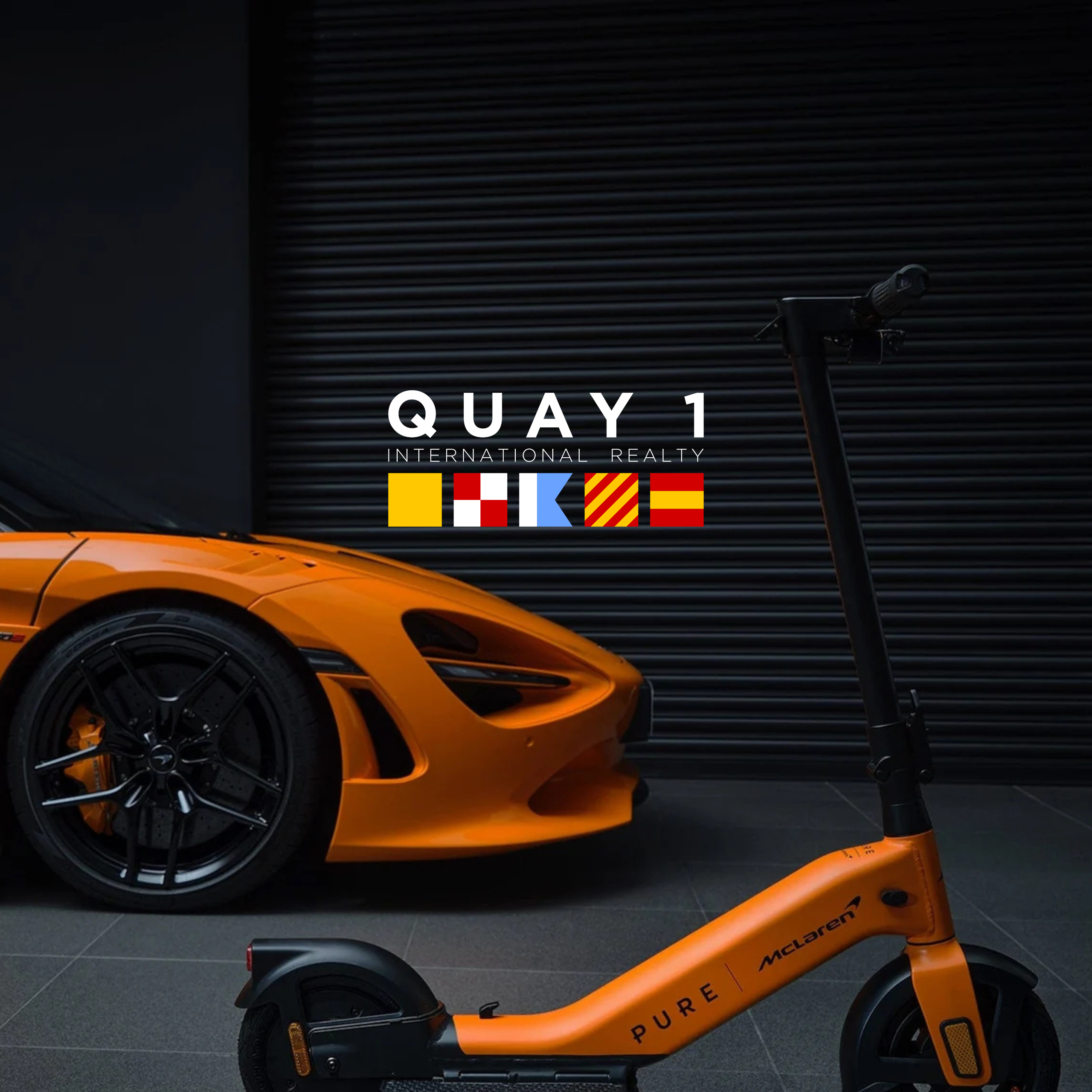 Sell Your Property with Quay 1 and Ride Away on a Pure x McLaren Electric Scooter