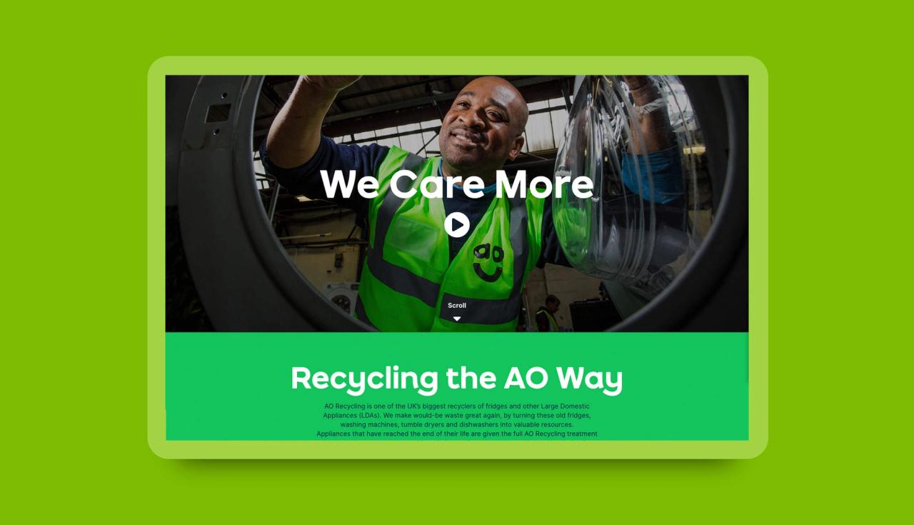 Recycling the AO way