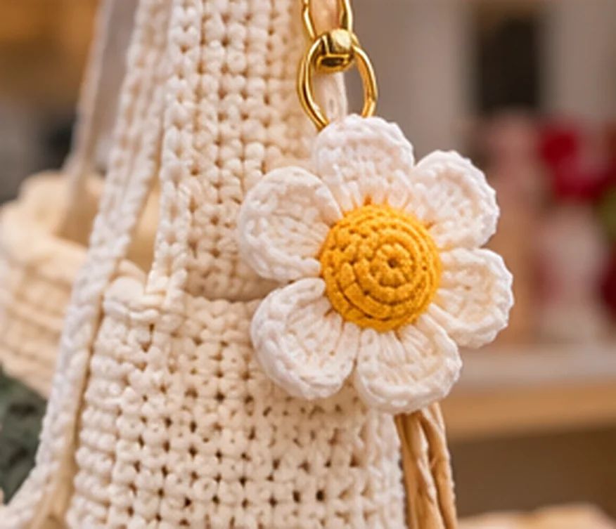 Daisy Bag Charm