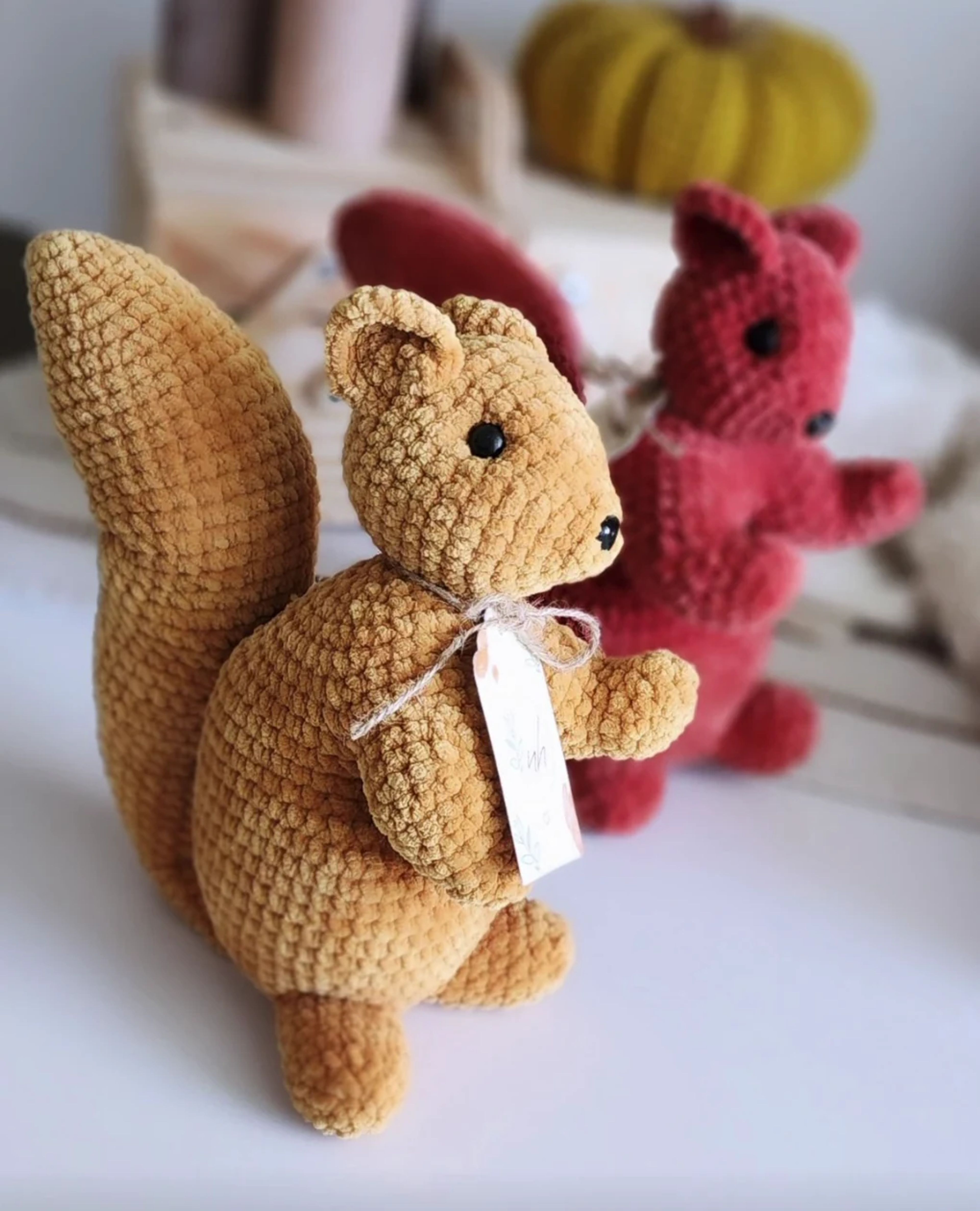 Plush Squirrels