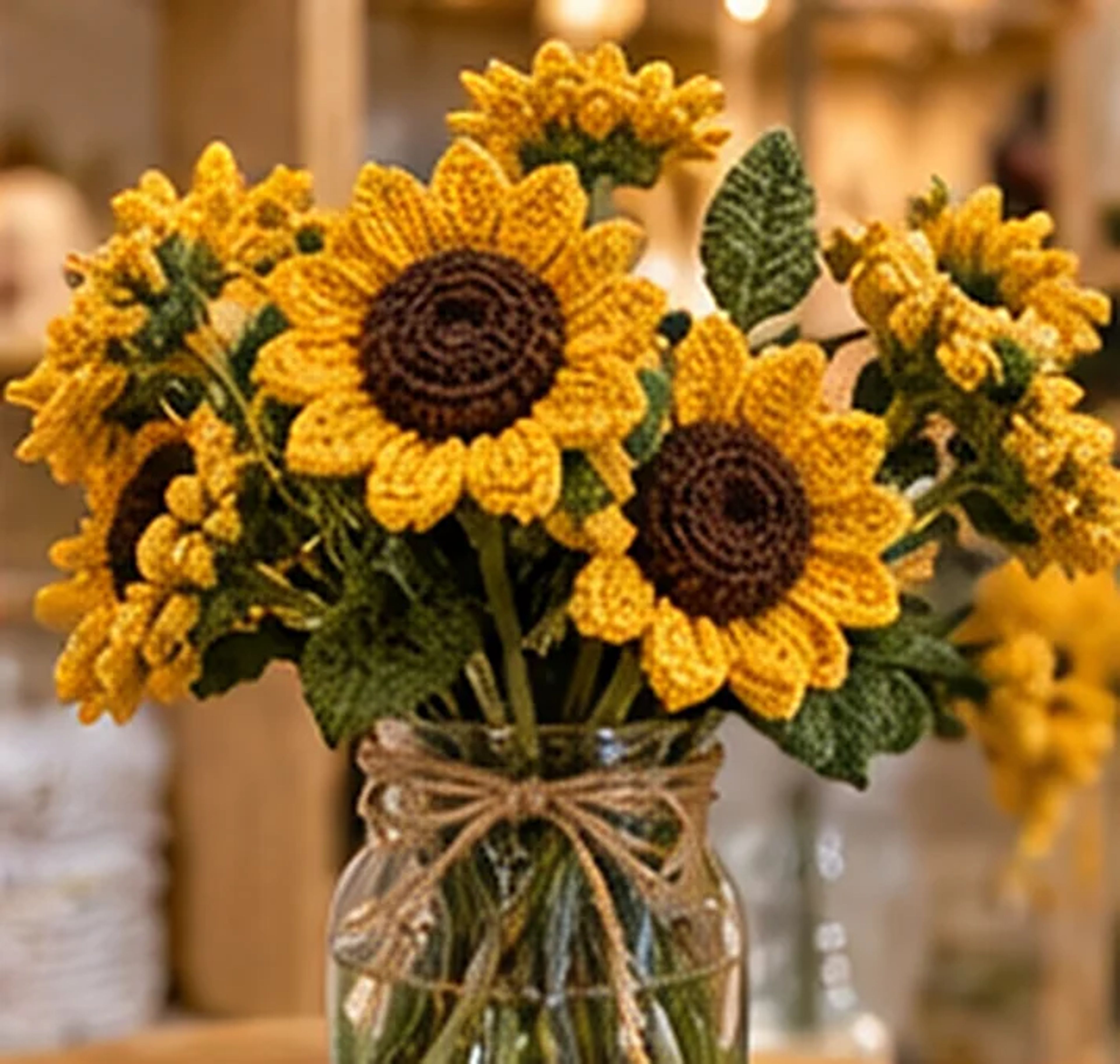 Sunflowers in a Jar