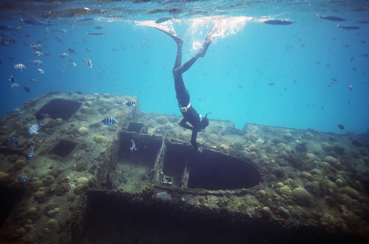Scuba Diving at Carlisle Bay