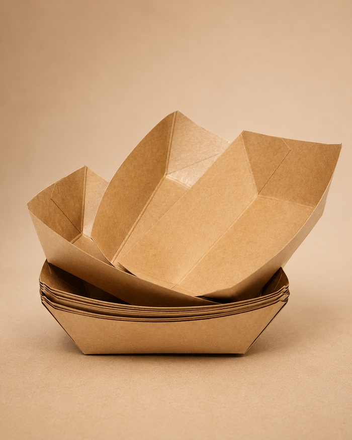 Kraft Paper Trays
