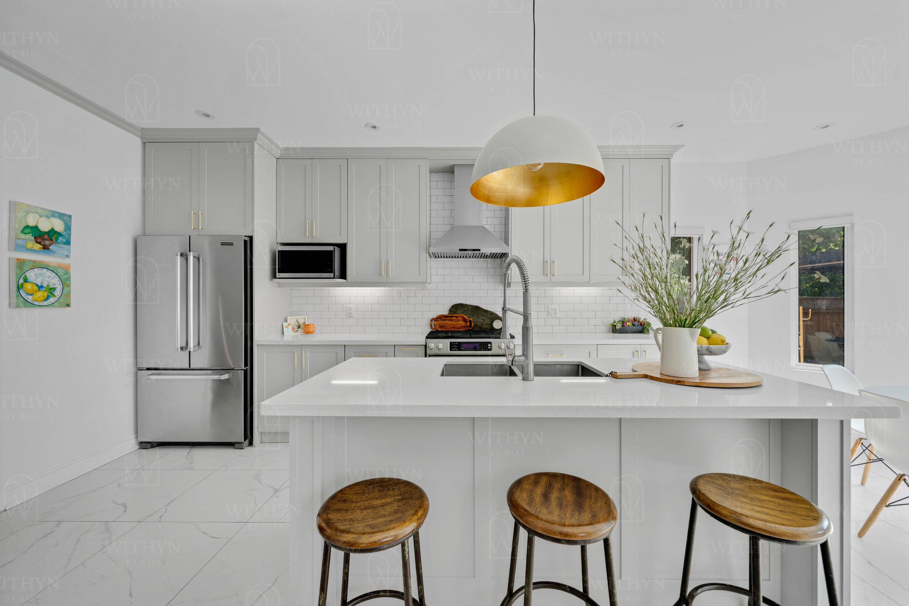 Withyn interiors private residence kitchen full width.