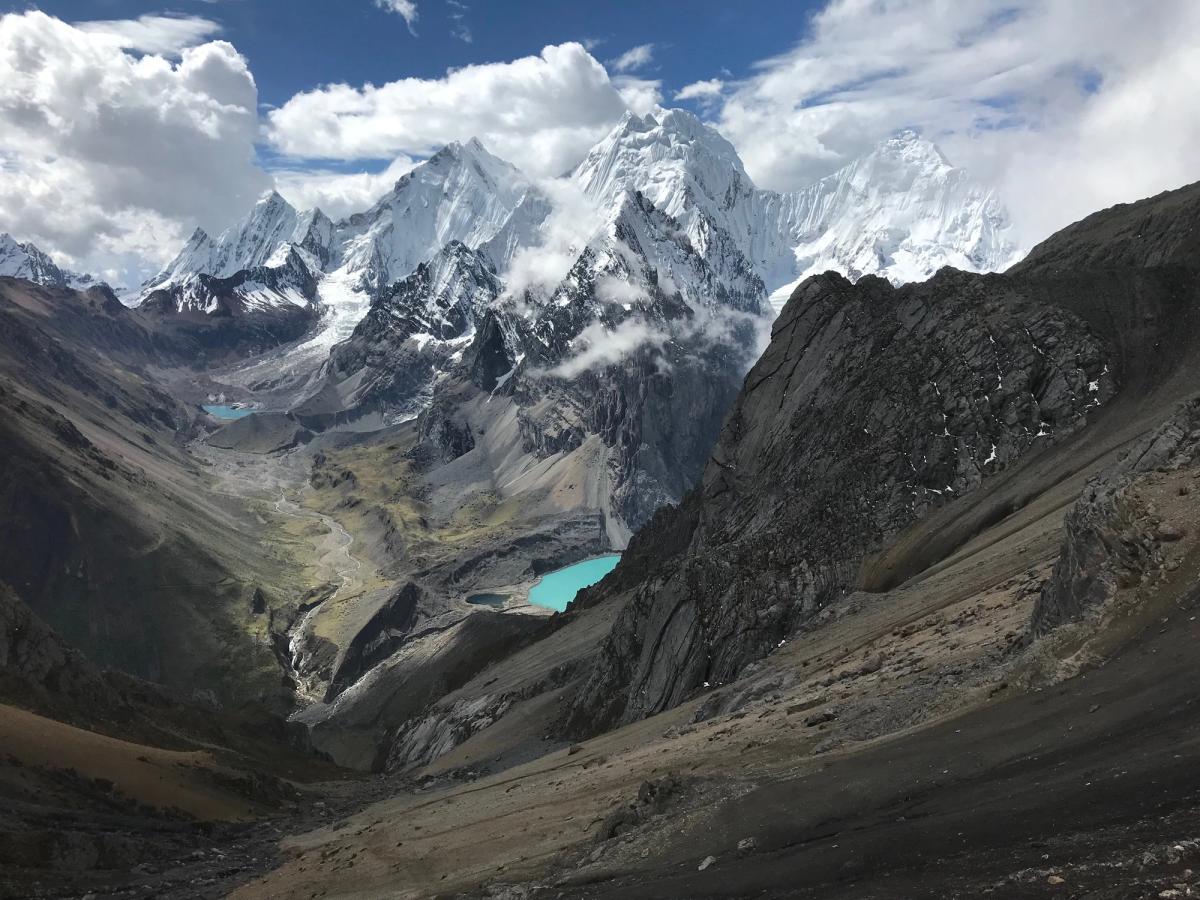 Views of the Cordillera Huayhuash