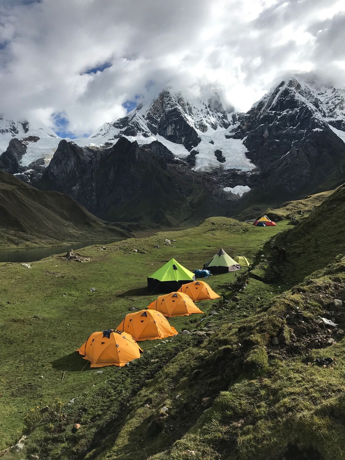 A view from the camping spot