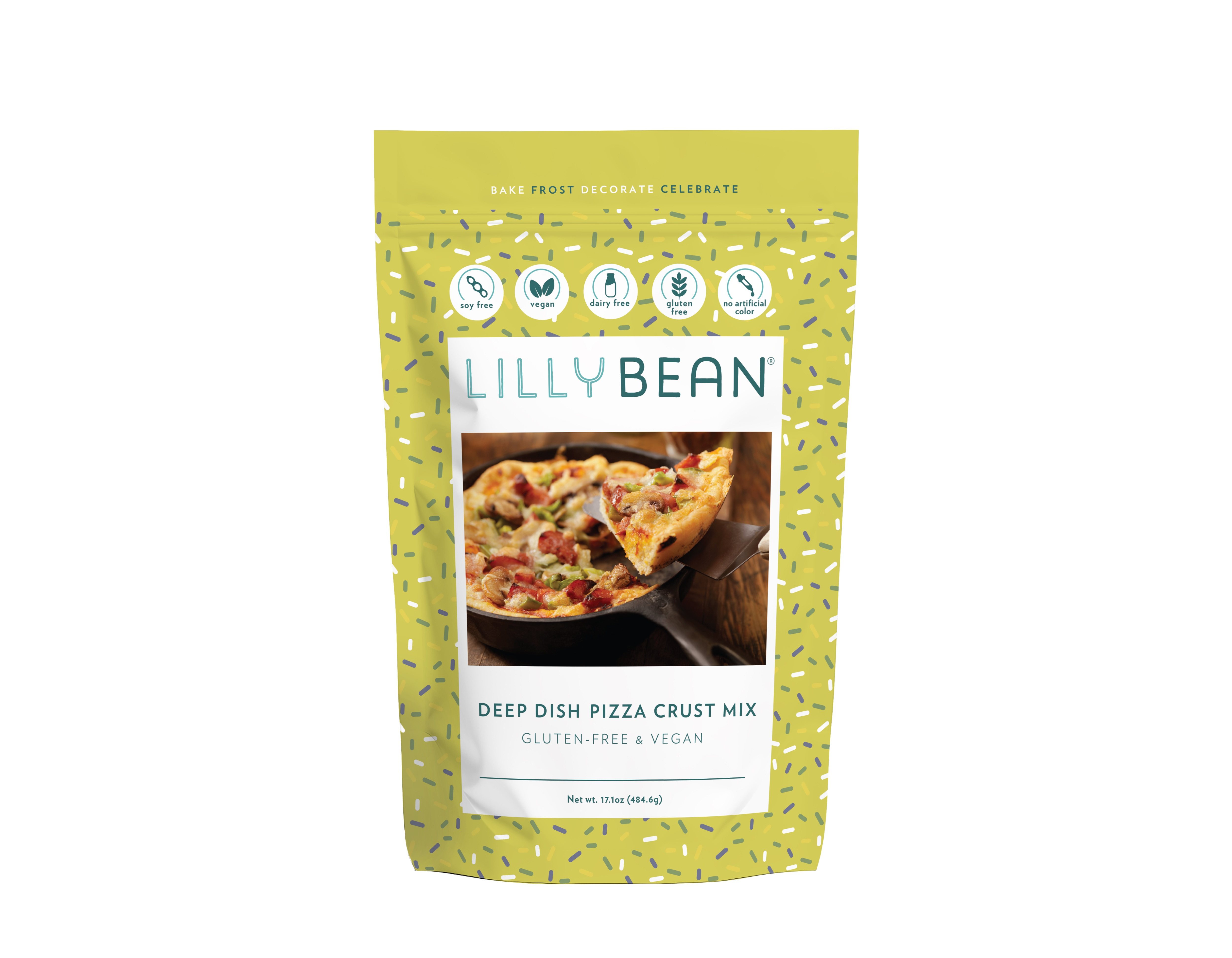 Top-9 Allergen-Free Deep-Dish Pizza Crust Mix