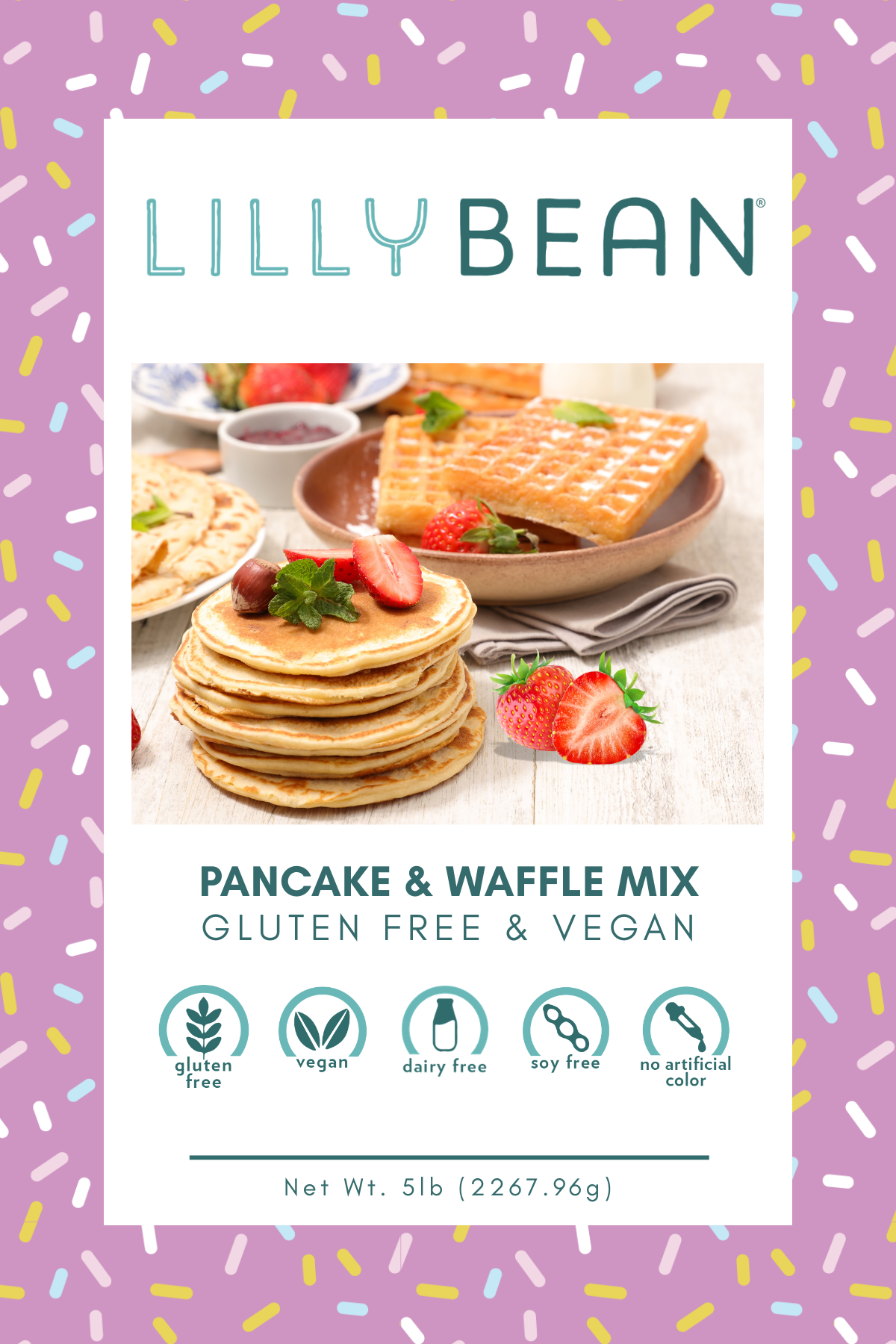 Top-9 Allergen-Free Pancake & Waffle Mix
