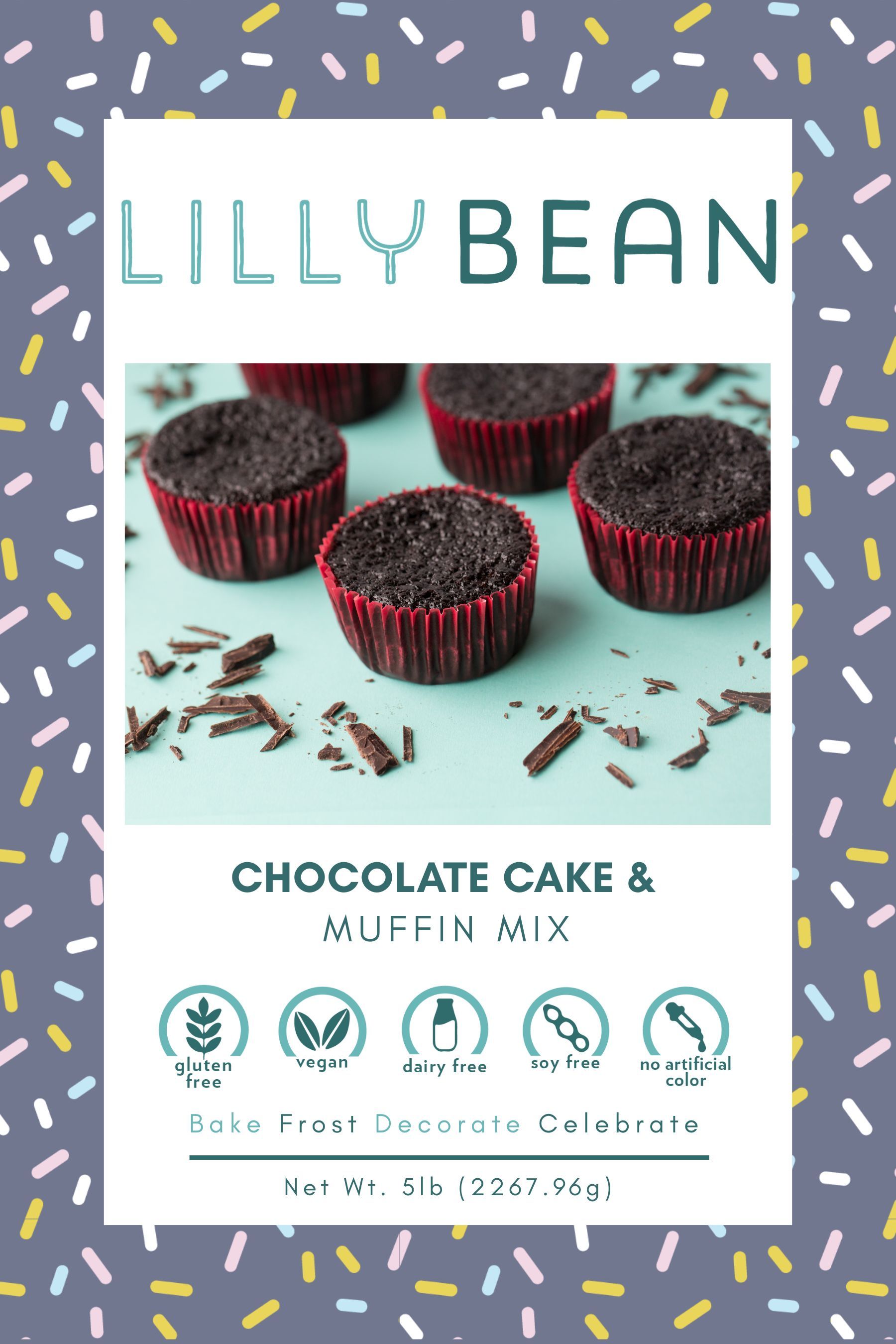 Top-9 Allergen-Free Chocolate Cake & Muffin Mix