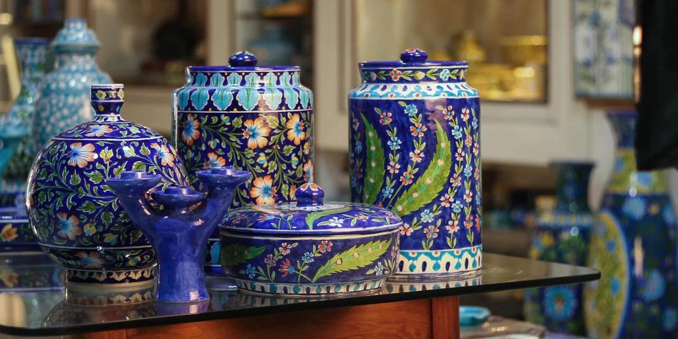 The Azure Alchemy of Jaipur's Blue Pottery