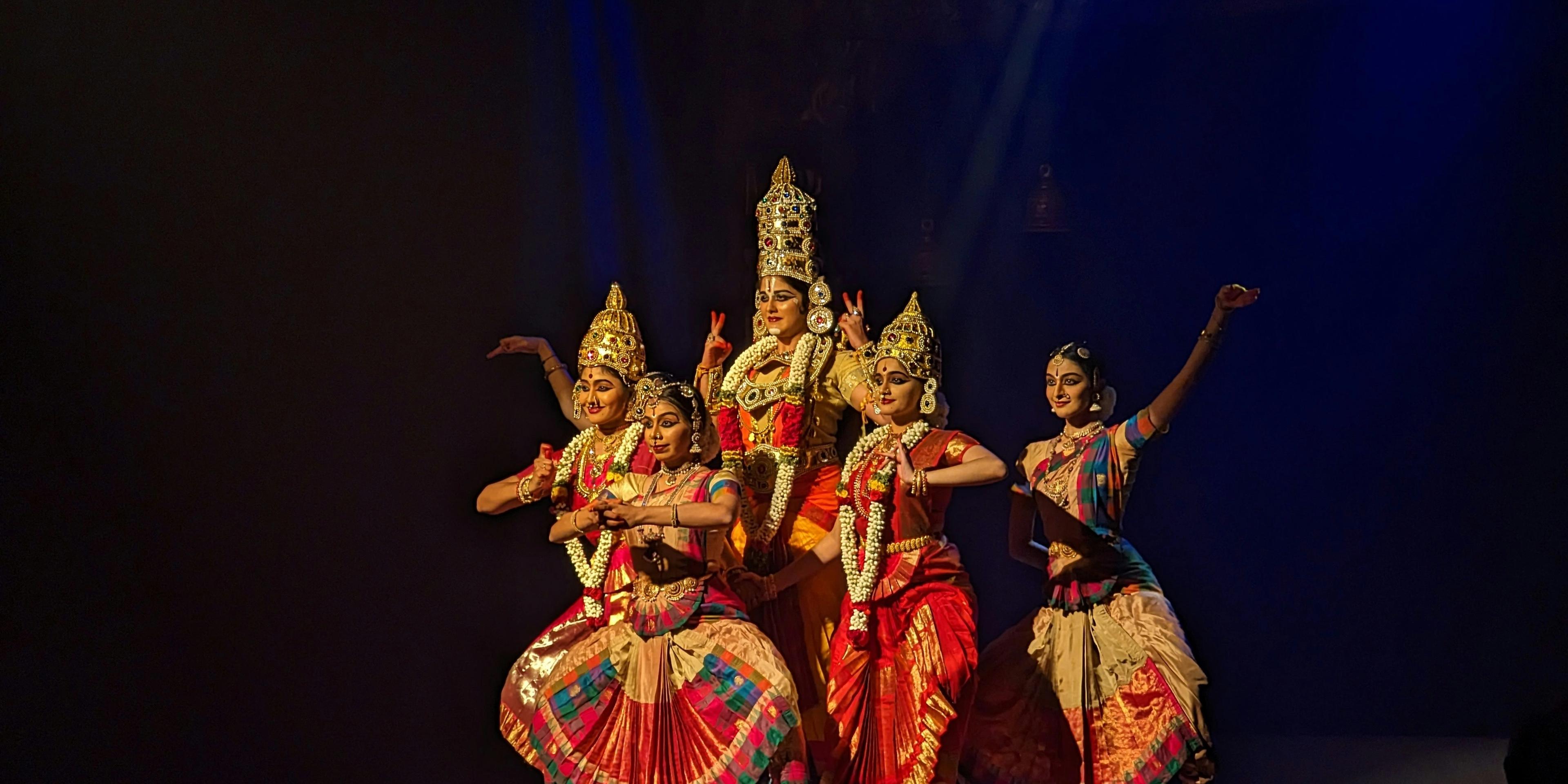 Bharatnatyam costume