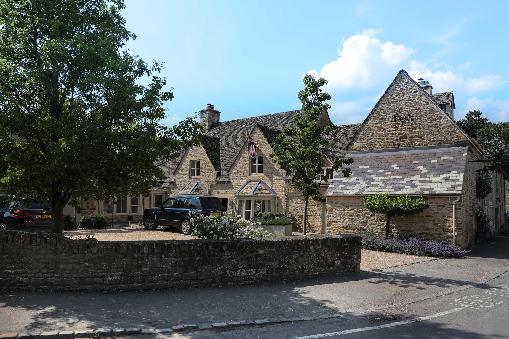 The fabulous Oddington and the Fox pub. 