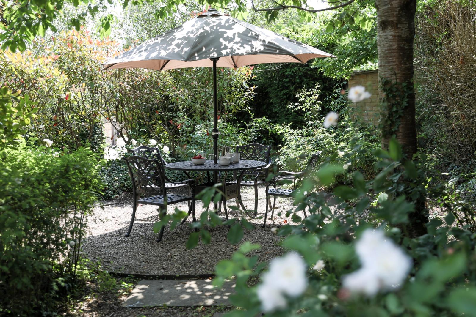 Garden for after tea
