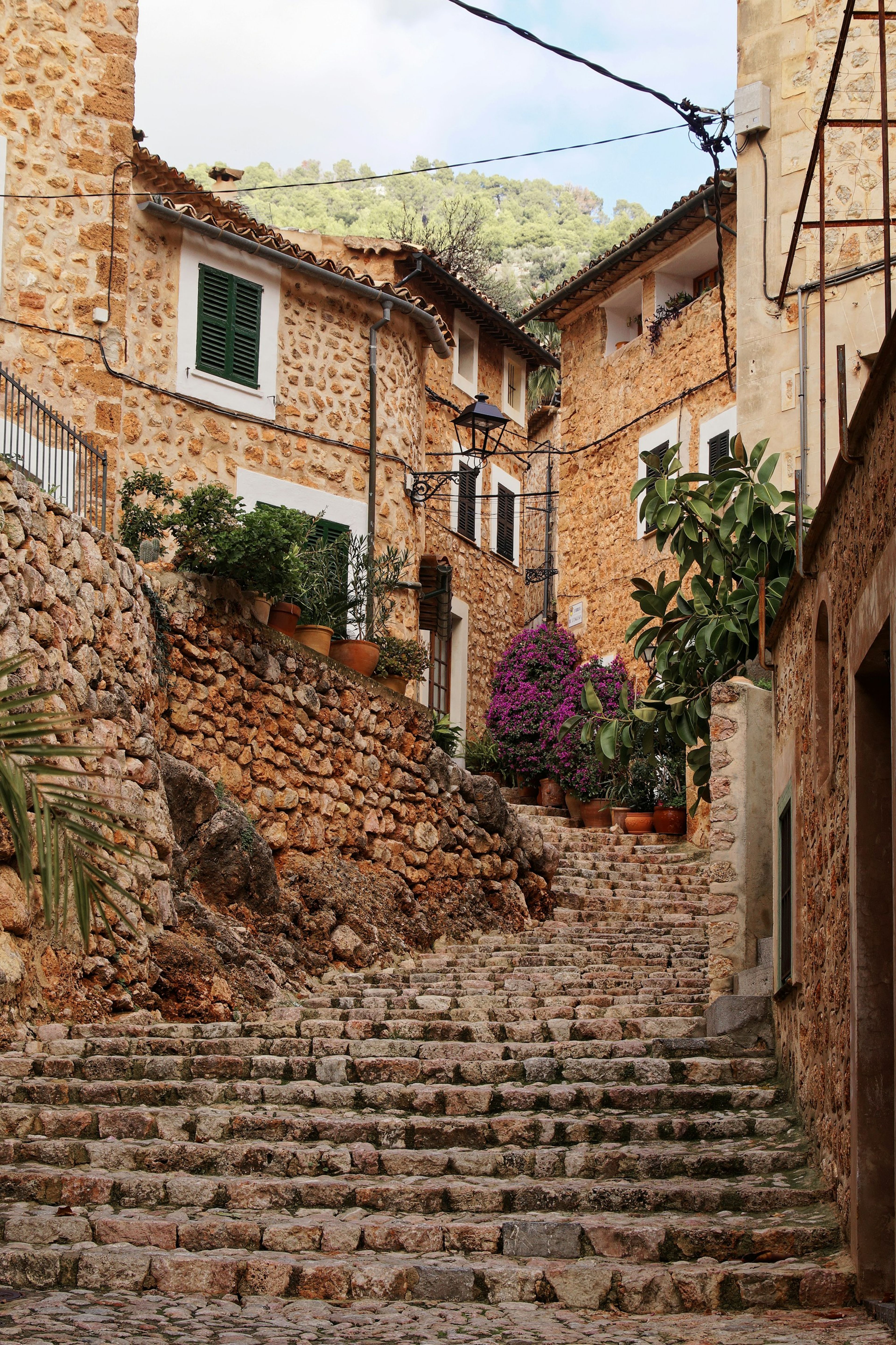 Stone houses in the Kurbin hills