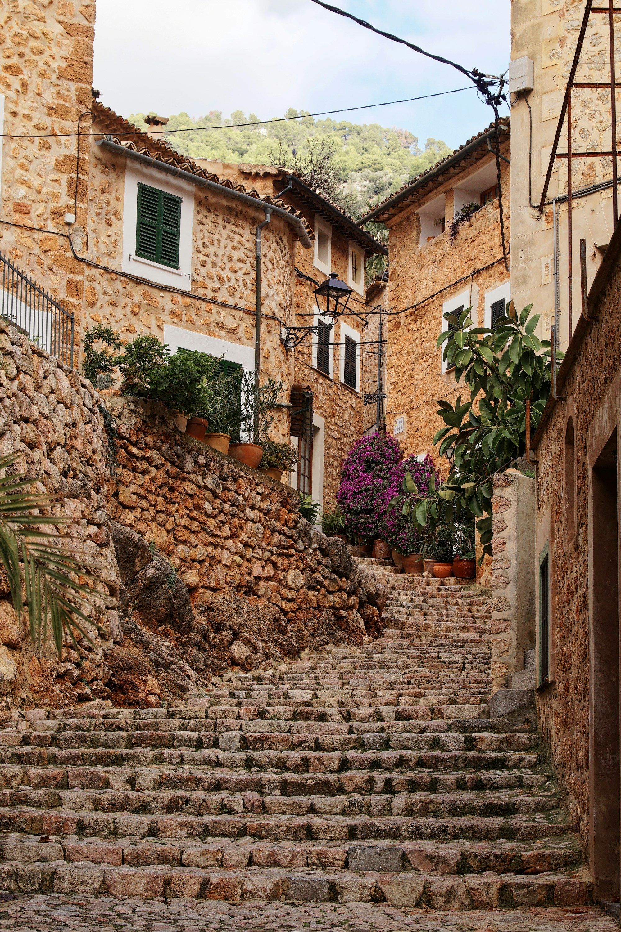 Stone houses in the Kurbin hills