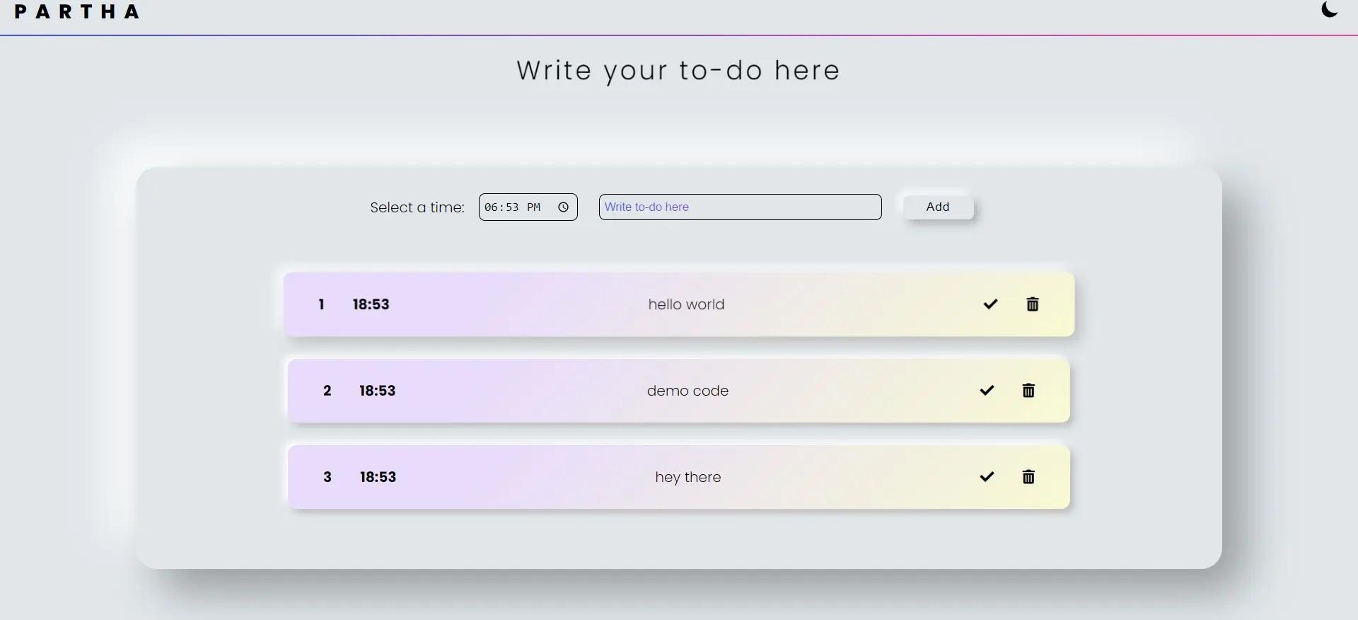 To Do App