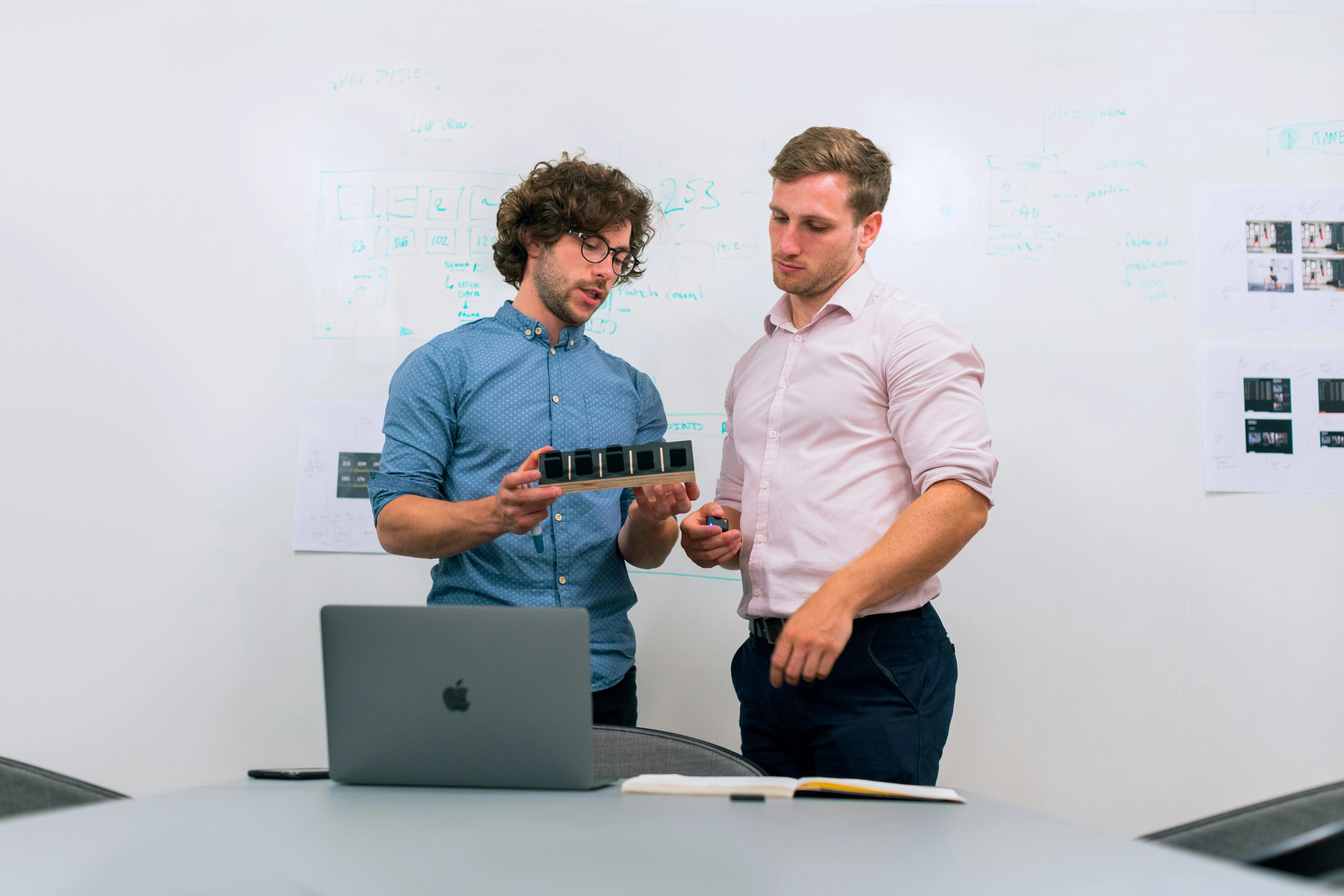 Comparison between custom-built software and SaaS solutions for business.