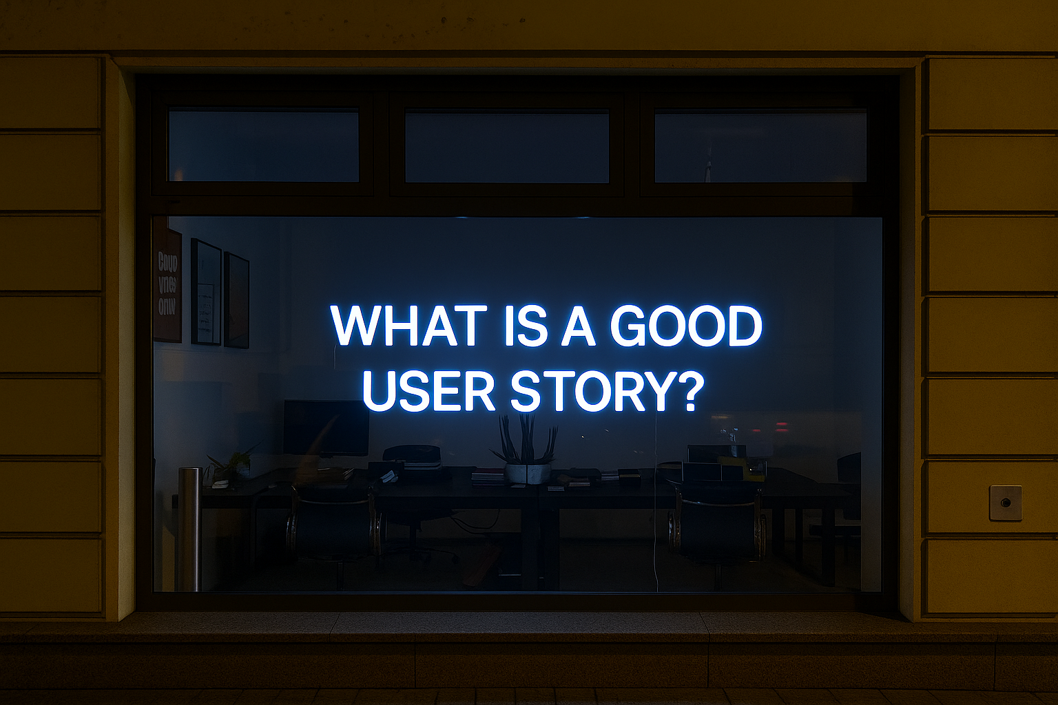 What is a good user story?