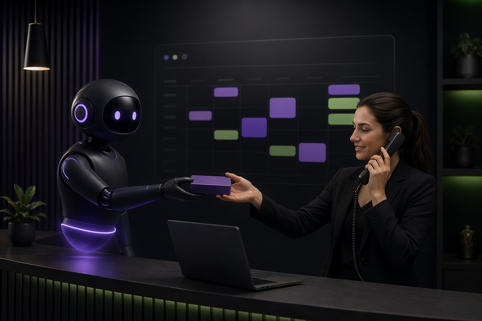 Editorial hero image for Akira Agent article: How an AI booking assistant helps service businesses fill the calendar