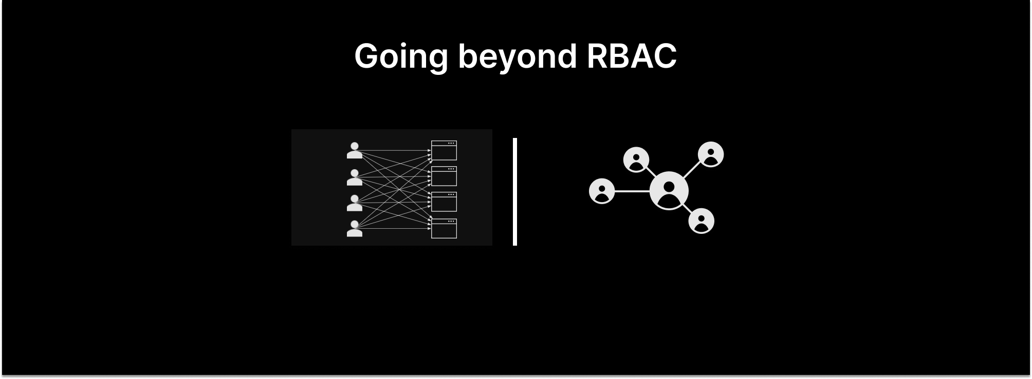 Going beyond RBAC to fine-grained access controls