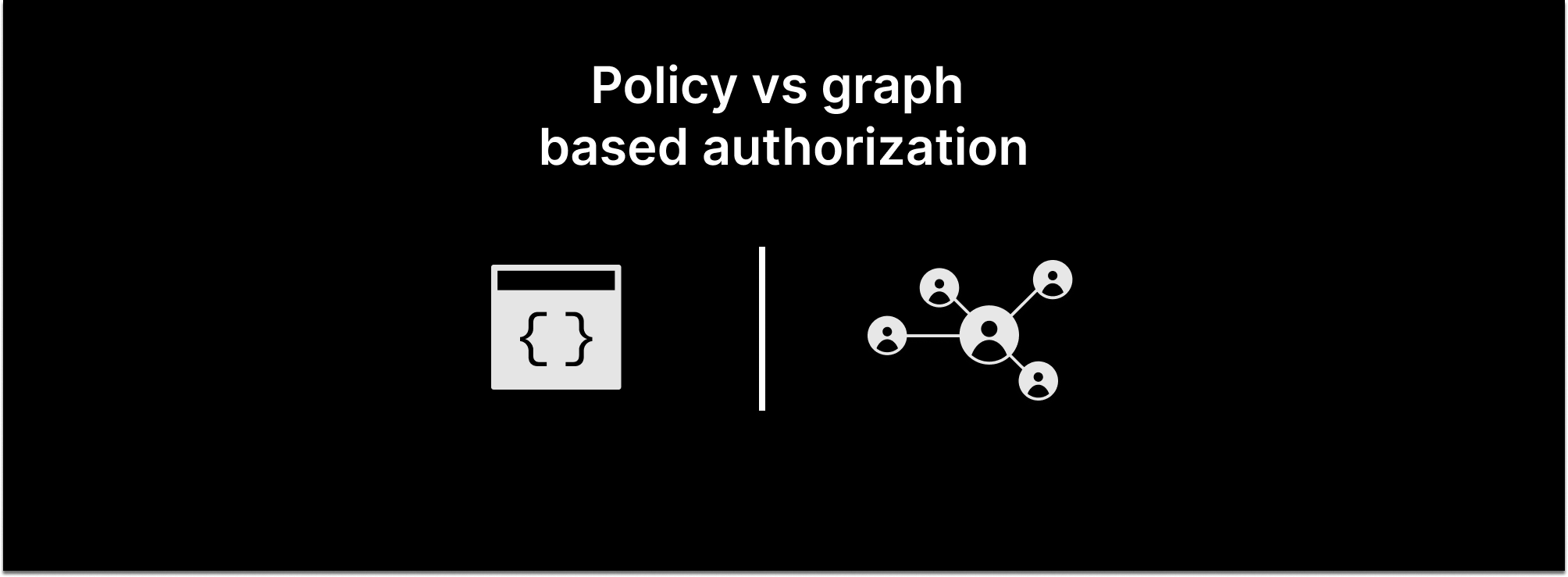 Policy vs graph-based authorization 