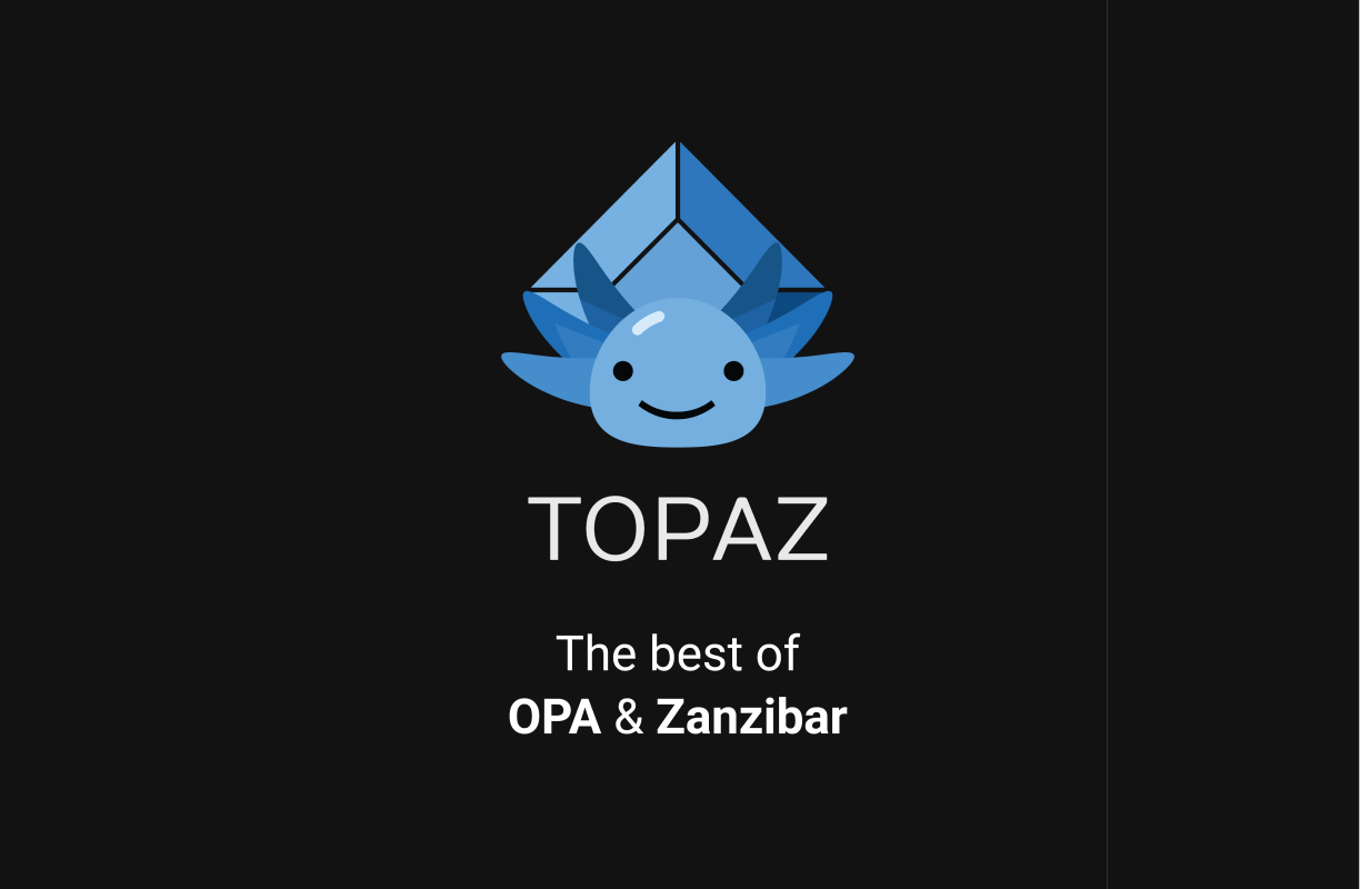 Topaz open-source authorization service