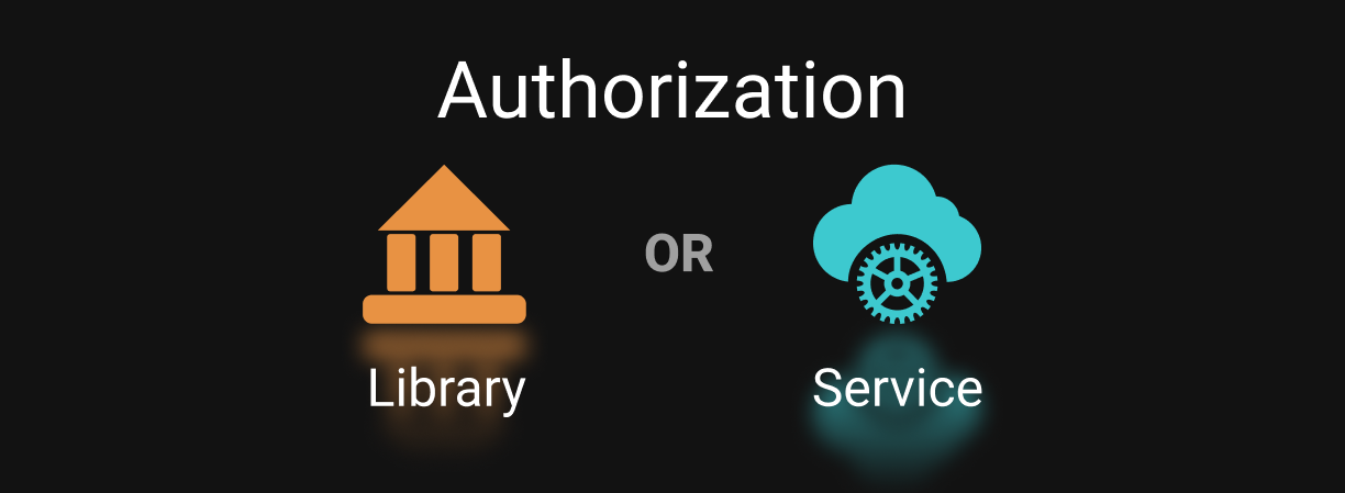 Authorization - Library or Service?