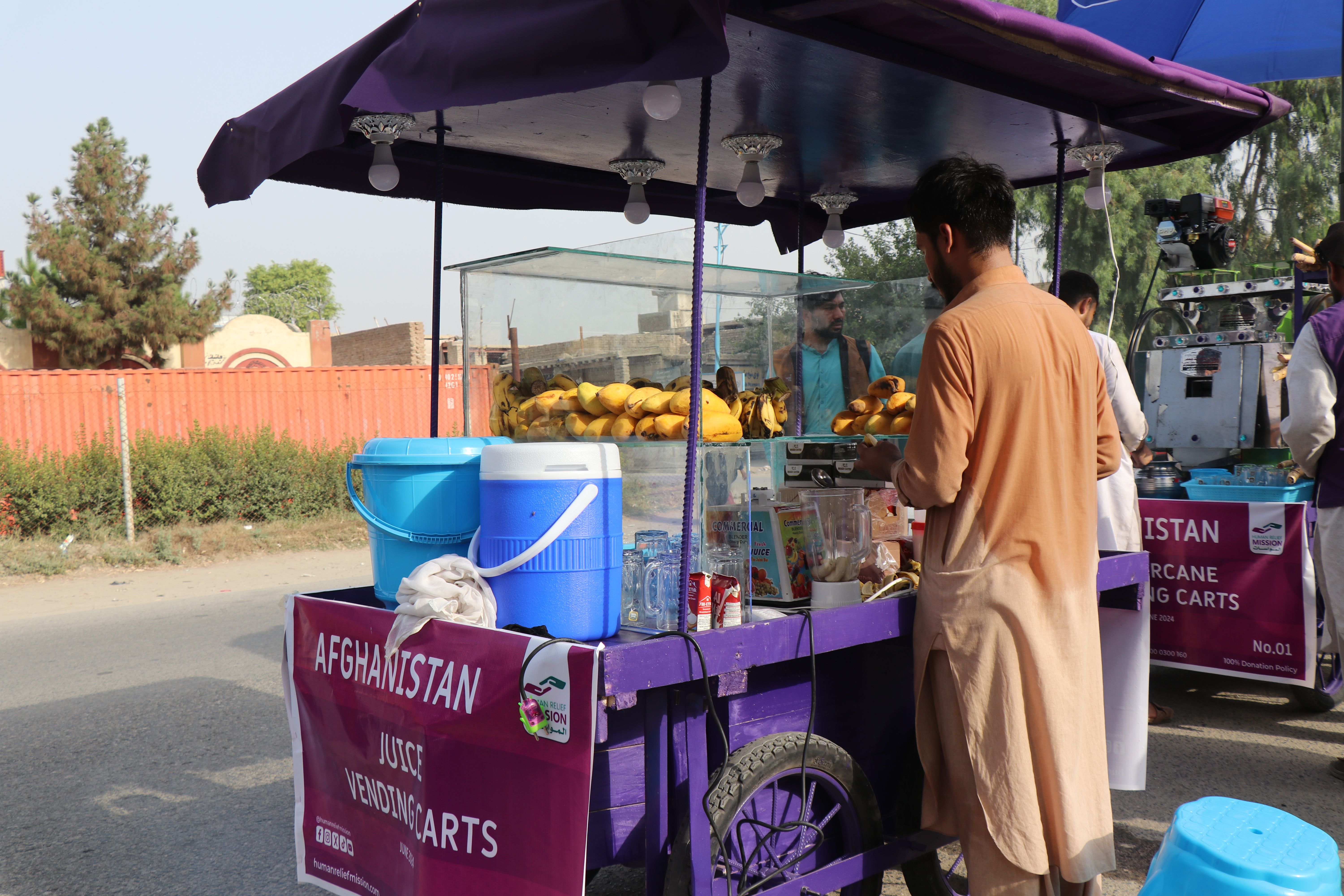 Fresh Juice Cart