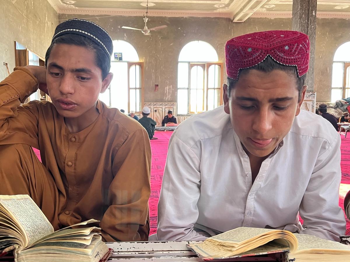 Children Reading Quran in Afghanistan Masjid | Human Relief Mission