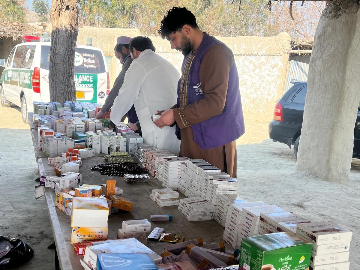 Free Medical Camp in Afghanistan being prepared | Human Relief Mission