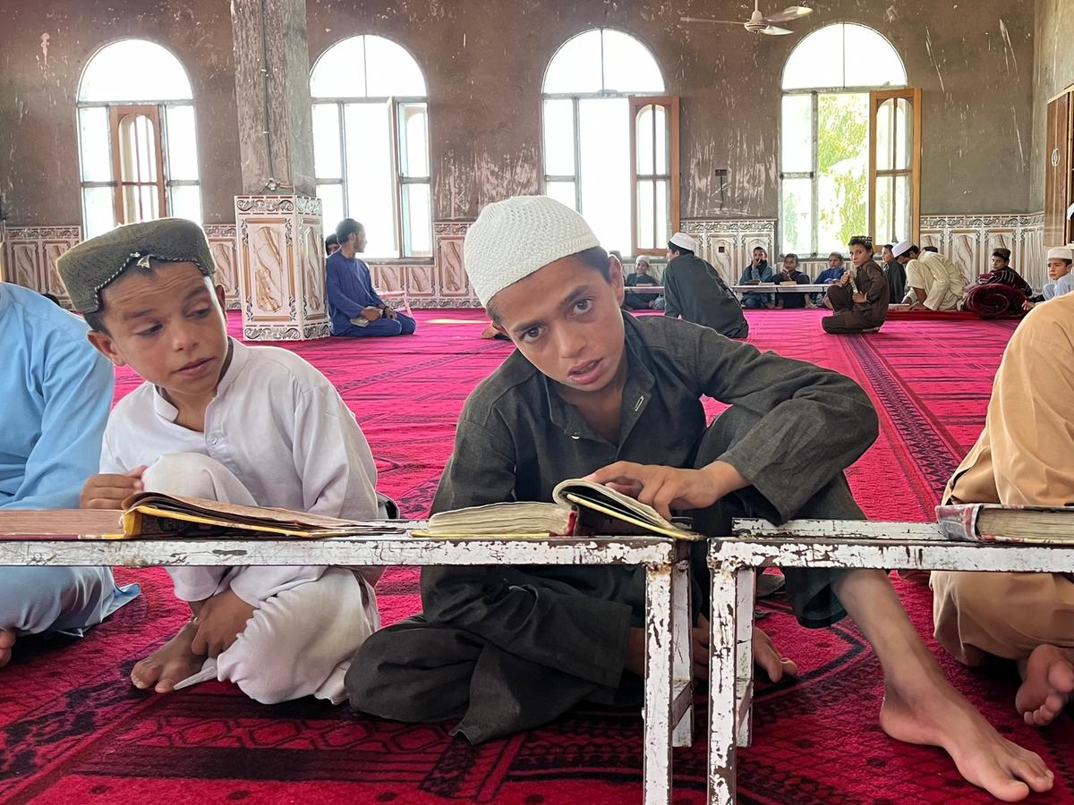 Children Reading Quran in Afghanistan Masjid | Human Relief Mission