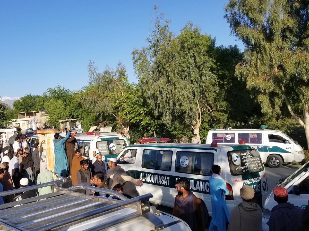 People in Afghanistan Receiving Help with Ambulances | Human Relief Mission