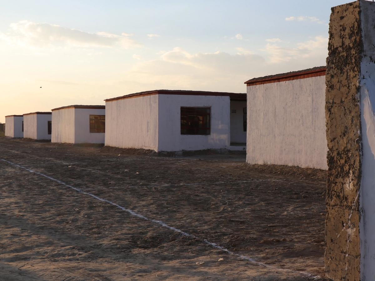 A row of homes in Afghanistan | Human Relief Mission