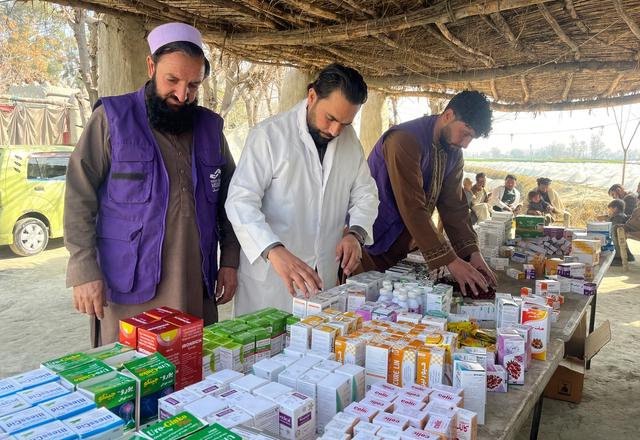 People Waiting For the medical camp in Afghanistan | Human Relief Mission