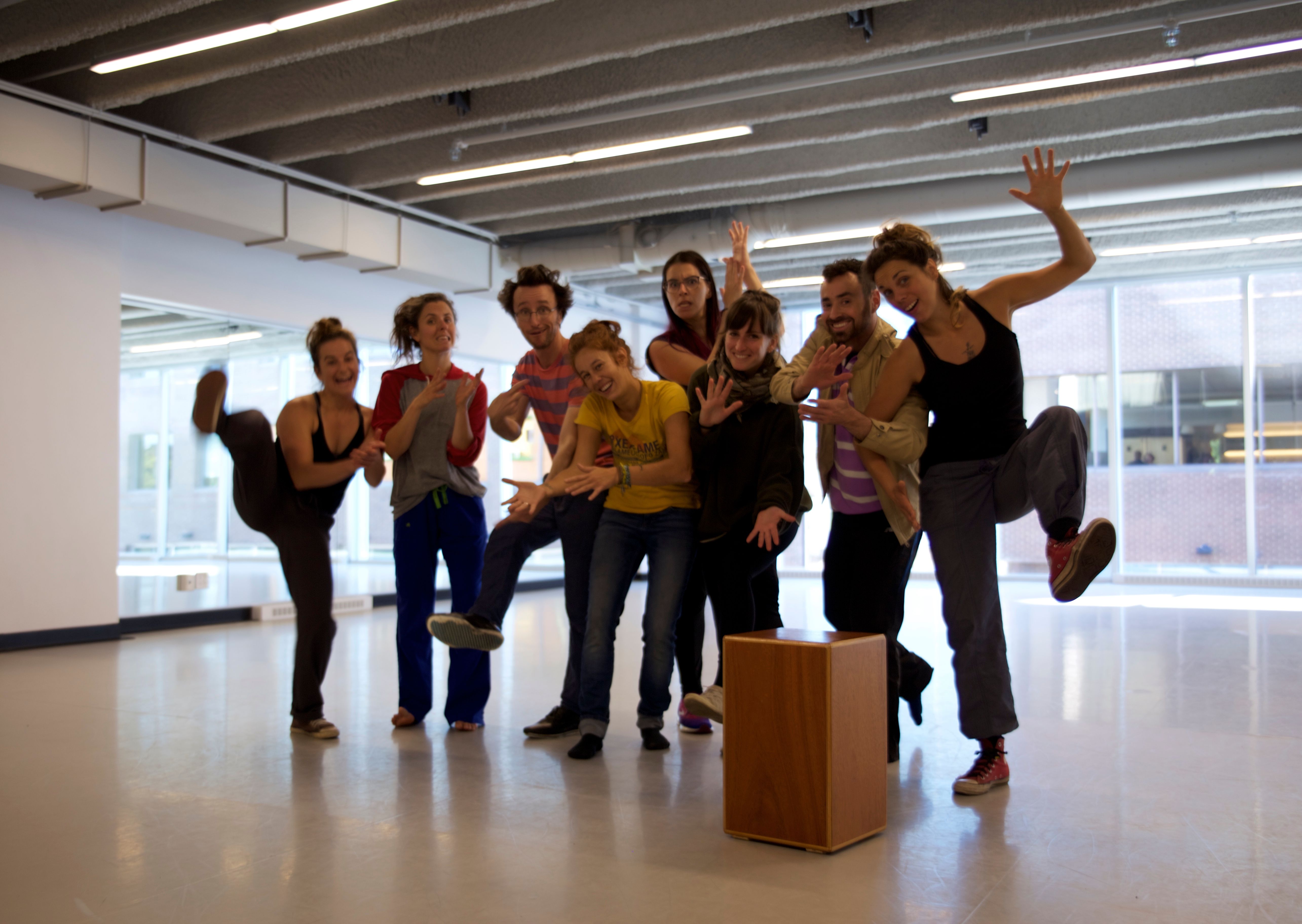 Stage Olivier Forest_photo de groupe_© DLT