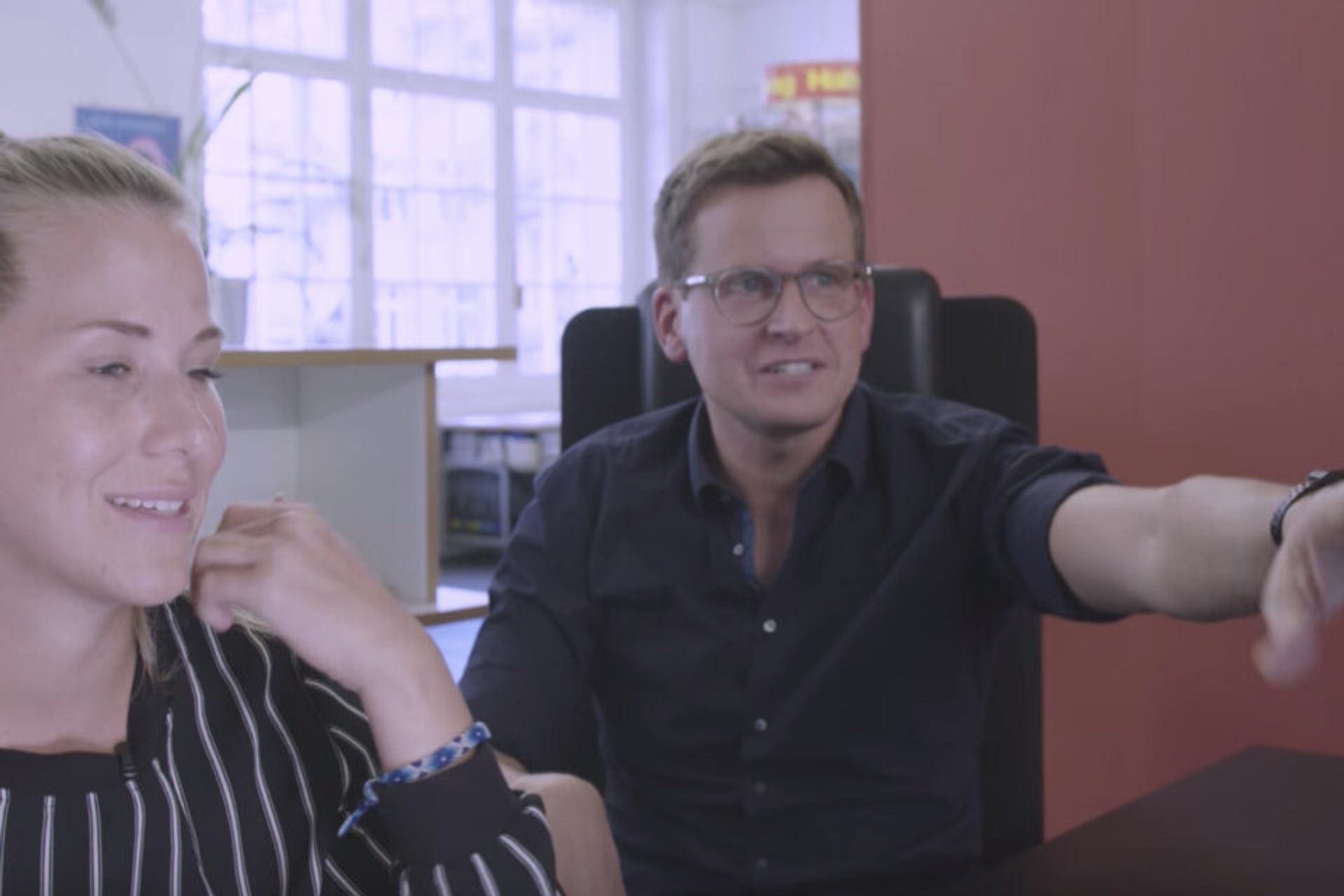 Das Schweizer Fernsehen zu Besuch bei Tobias