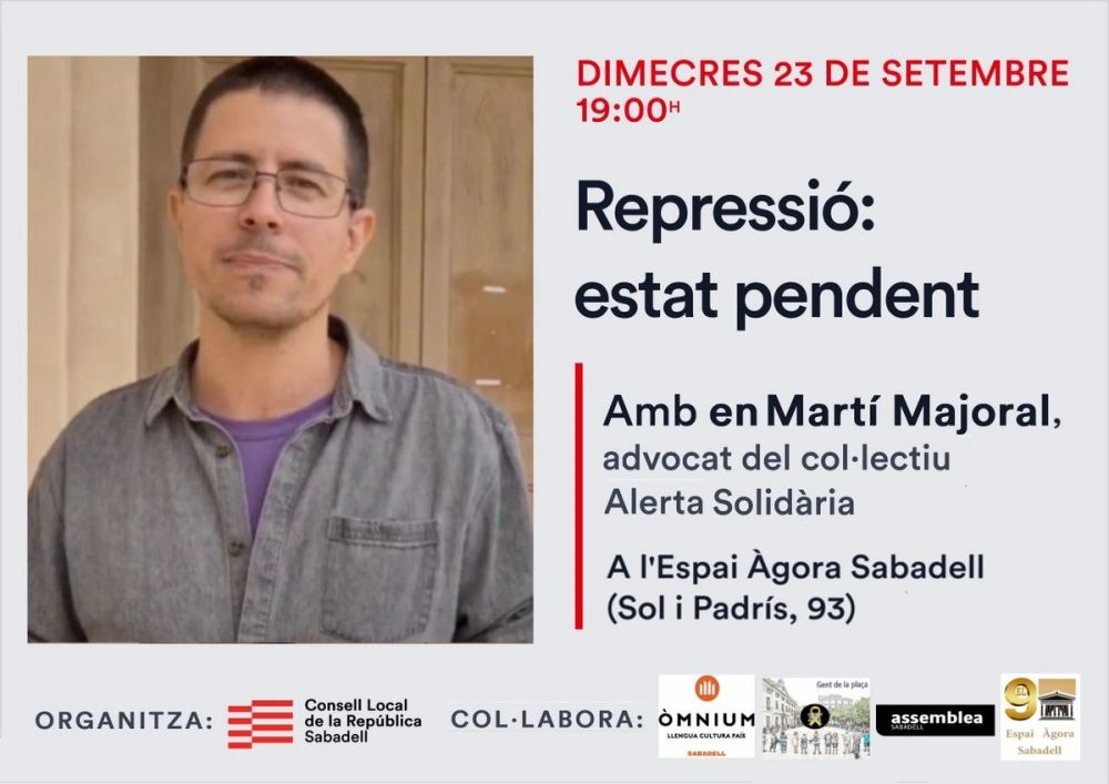 Col·loqui "Repressió: estat pendent"