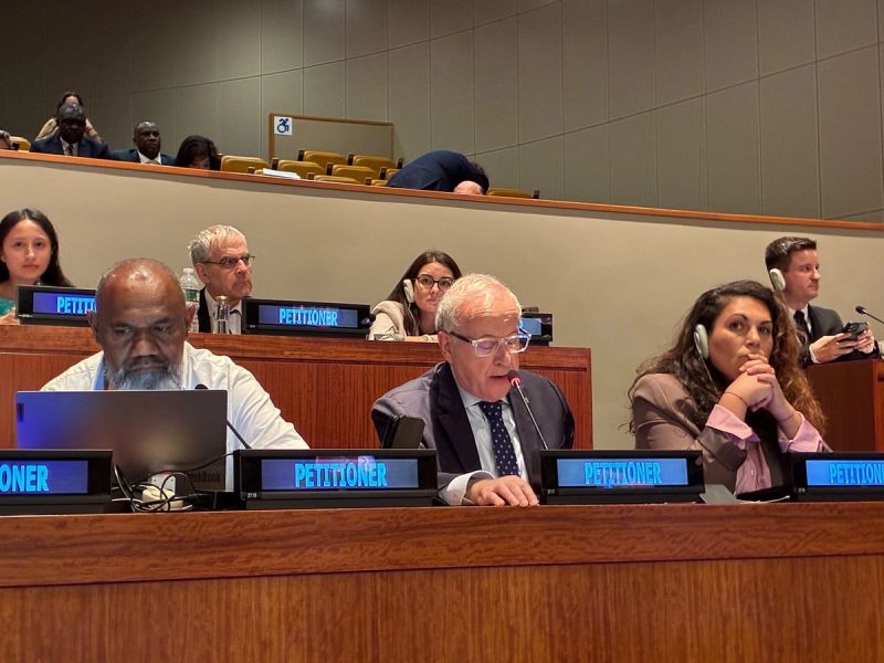Jordi Domingo, President del Consell de la República, denuncia a l’ONU la inacció de la Unió Europea davant les violacions dels drets humans al seu territori