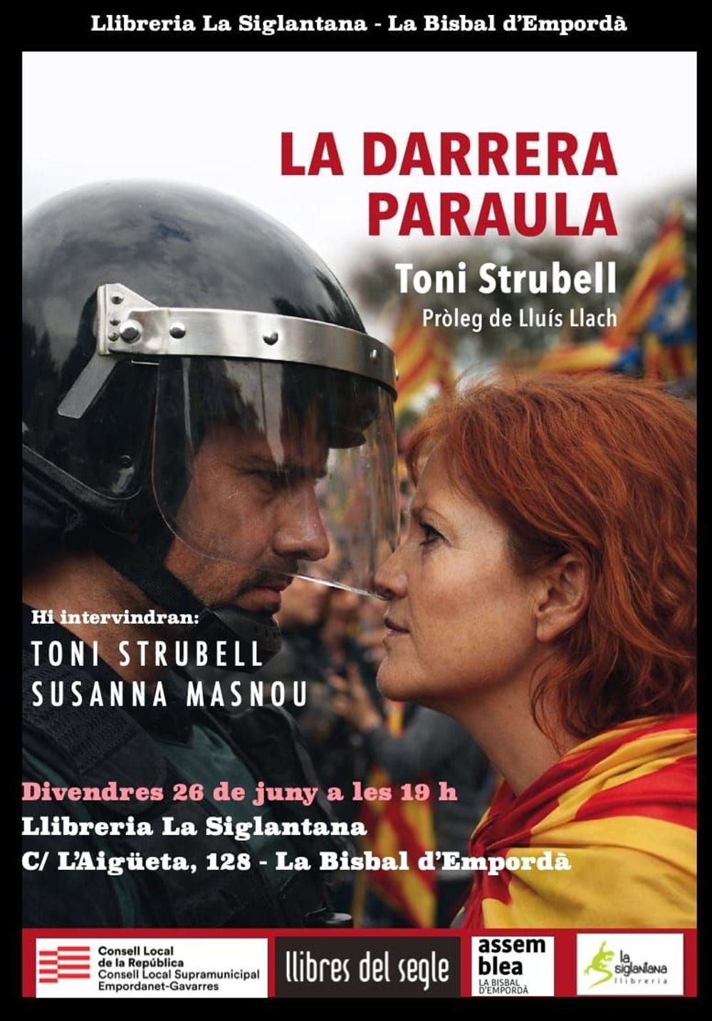 Presentació del llibre 'La Darrera Paraula', de Toni Strubell