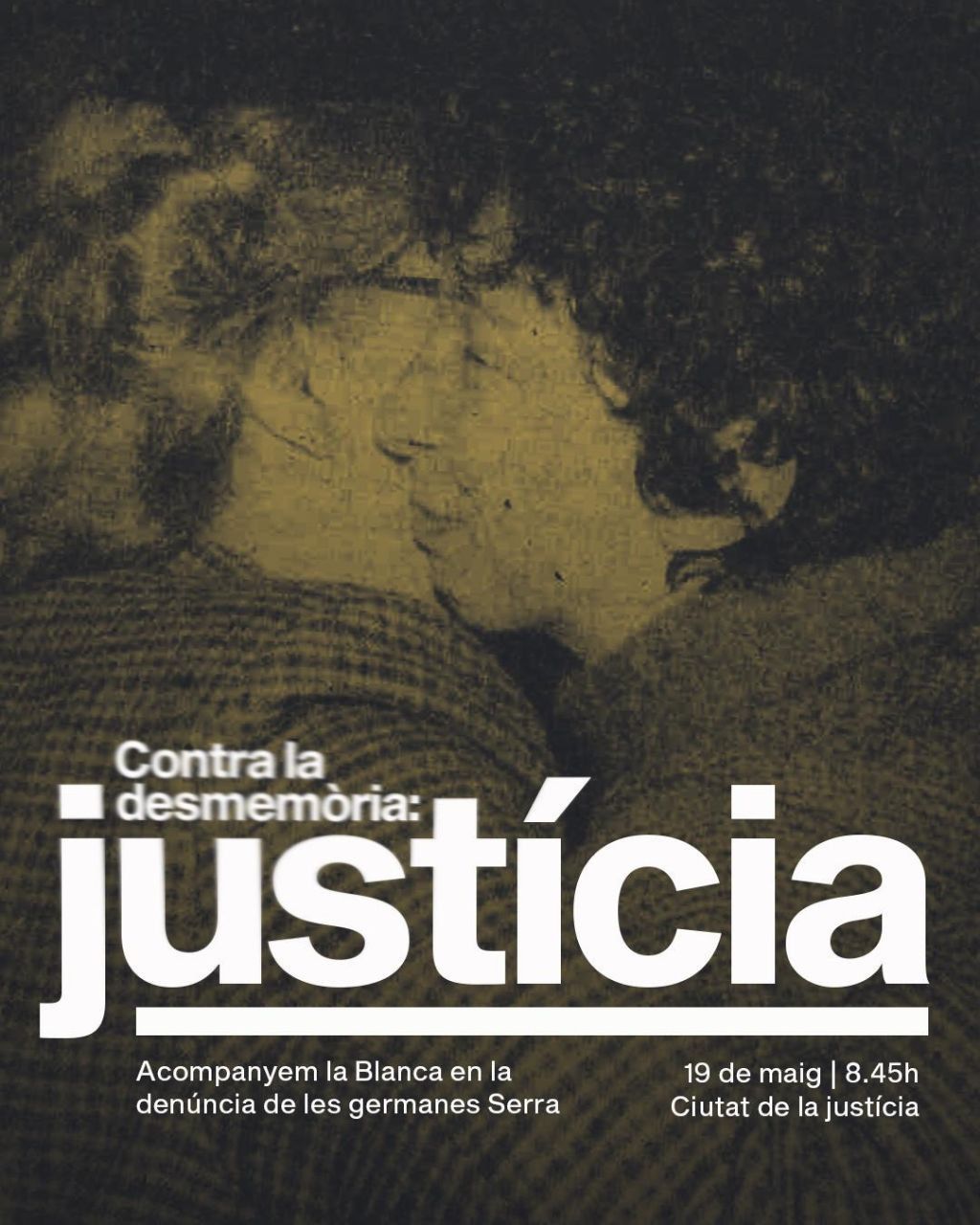 Declaració de Blanca Serra pels crims del franquisme