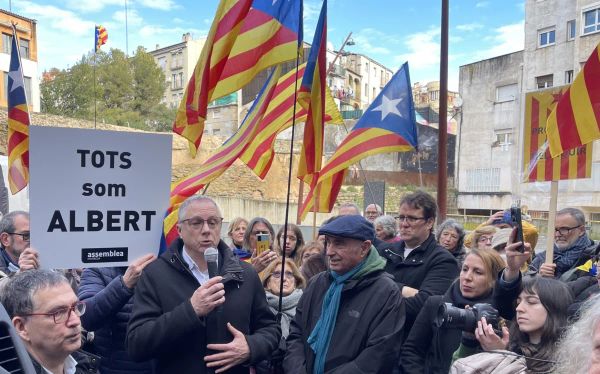 El manifestant acusat d’agredir un mosso a Montserrat: “No tingueu por, la lluita continua”