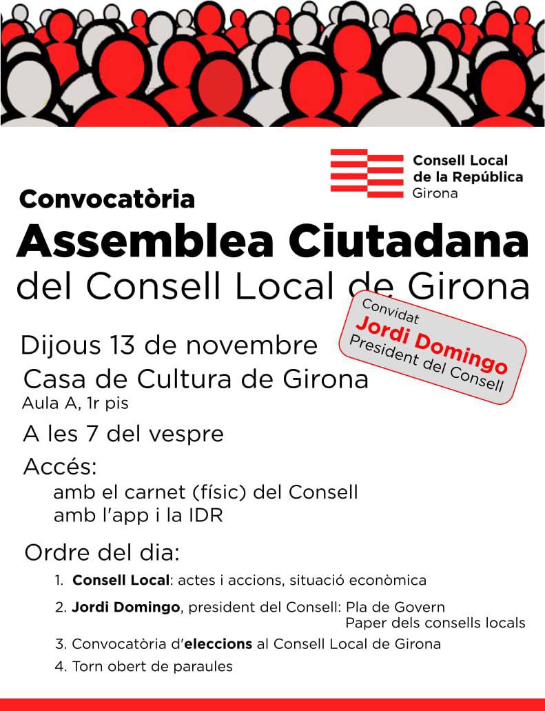 Assemblea Ciutadana a Girona