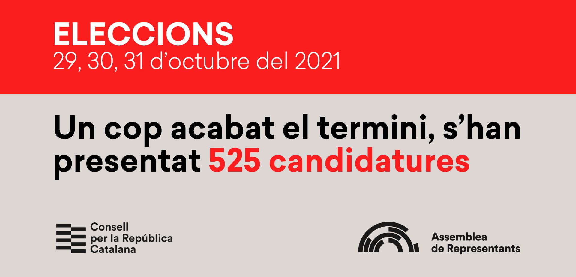 Publicades les candidatures presentades a les eleccions de l’Assemblea de Representants