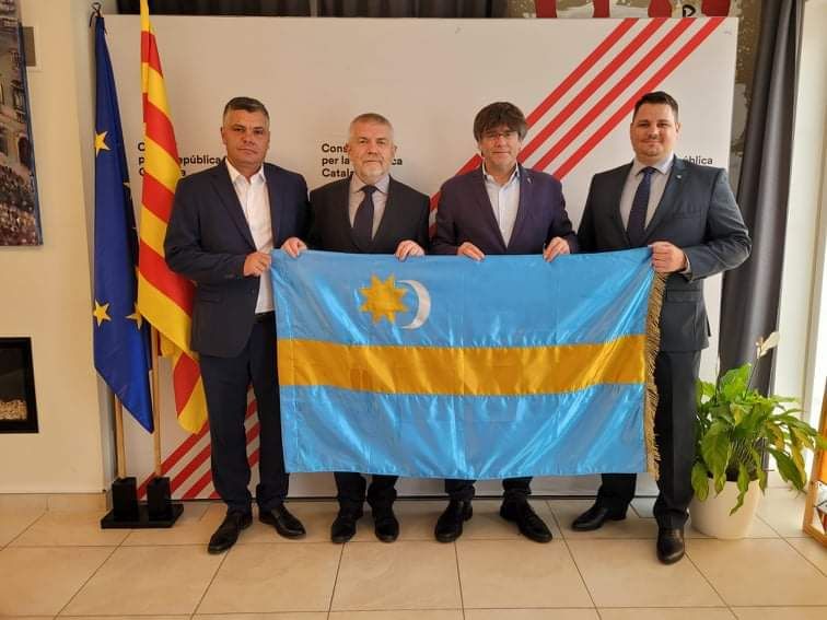 Trobada internacional del Consell amb una delegació del Consell Nacional dels sículs