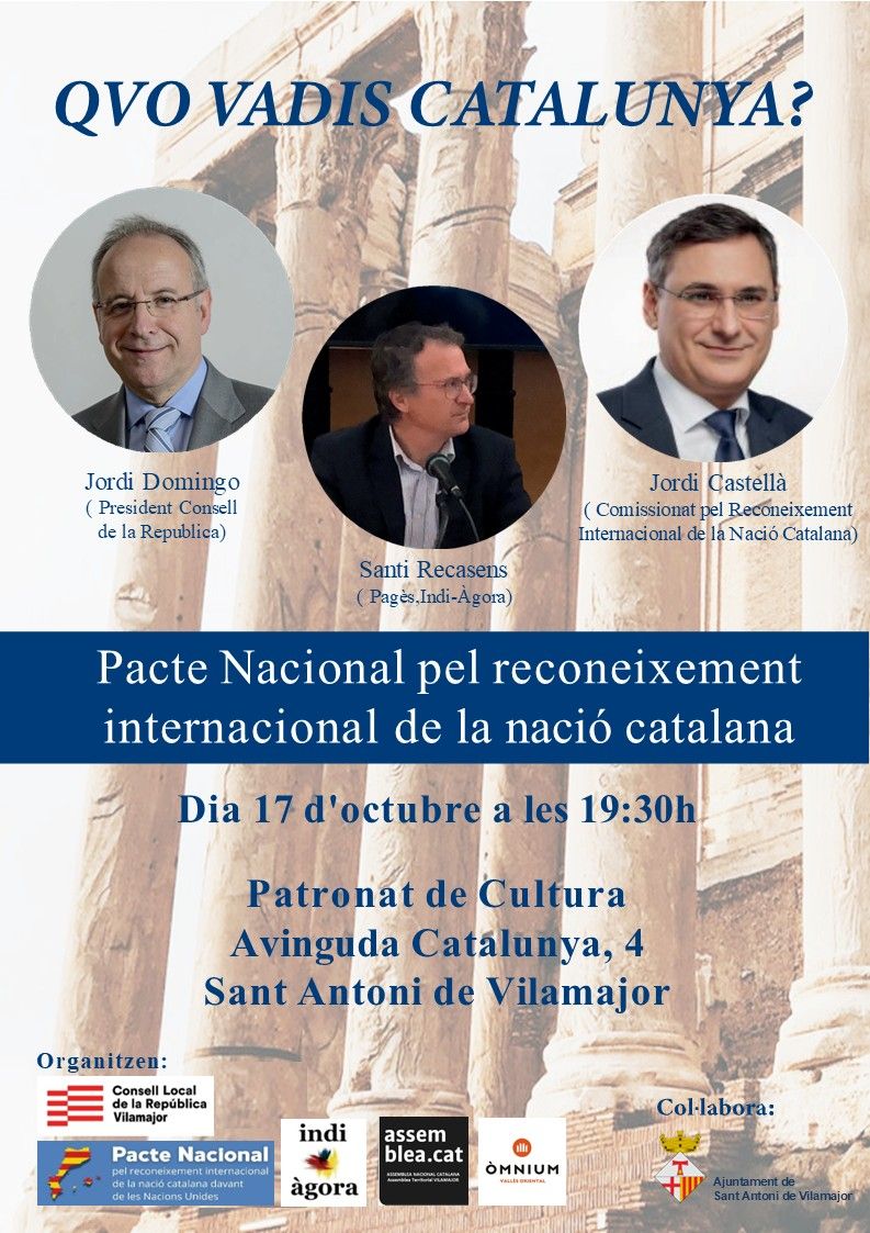 Pacte Nacional pel Reconeixement Internacional de la nació catalana