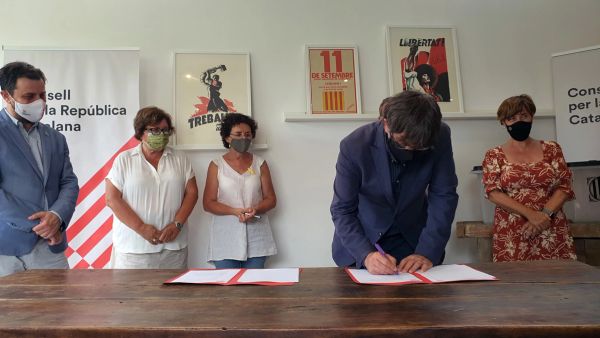 El Consell presenta oficialment la Delegació de les Illes Balears al Palau dels Reis de Mallorca de Perpinyà
